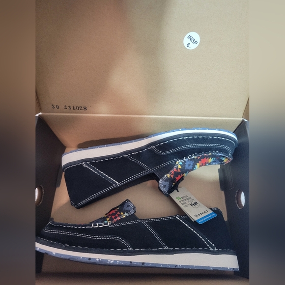 Nwb Ariat CRUISER LOAFERS Deepest Aztec 11 - Picture 7 of 8